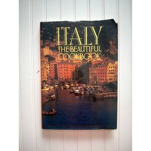 Italy The Beautiful Cookbook Lorenza De Medici HC DJ Vintage Italian Recipes